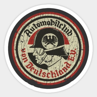 Automobilclub von Deutschland EU Sticker